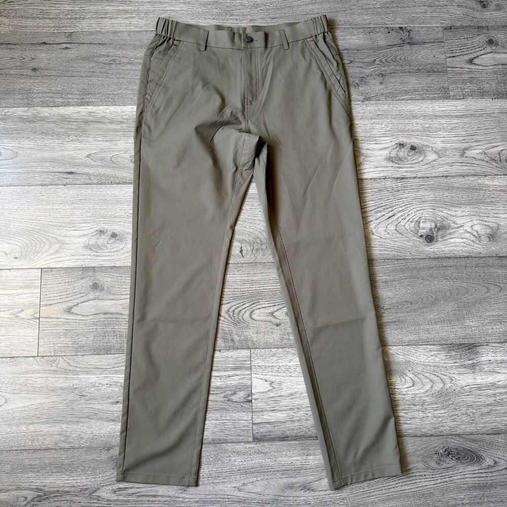 Jack Archer Men's Golf Casual Tech Performance Pants Olive Green 32x32